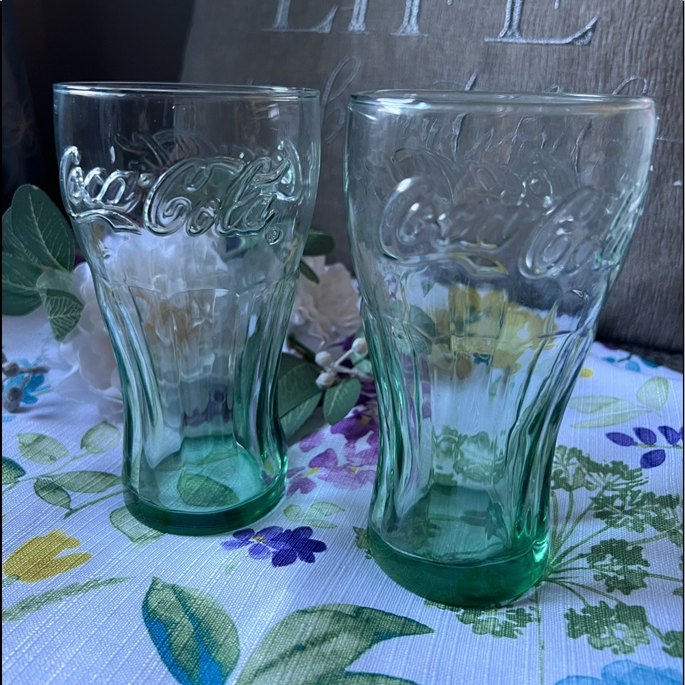 Coke Glasses 2 Piece